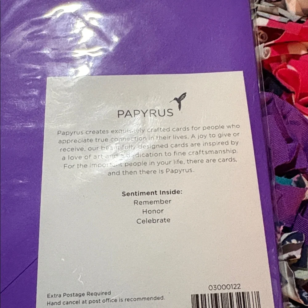 🆕American Greetings-Papyrus ‘Day Of the Dead’ Sugar Skull Card